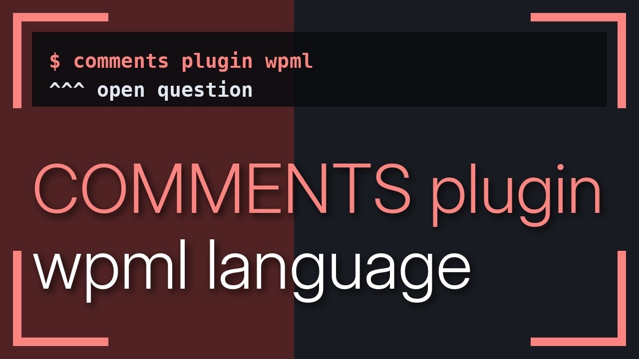 Language For Commenting Wordpress: Use specific language for comment section - YouTube
