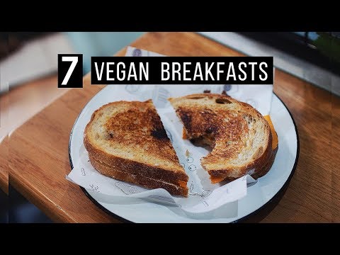 A Week of Vegan Breakfasts while travelling