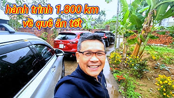 hành trình 35 giờ chạy hơn 1.800.km Nam Bắc về quê ăn tết. NGUYÊN TV