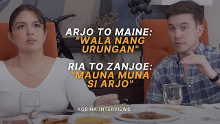 Arjo sa Kasal kay Maine: "WALA NANG URUNGAN", Ria sa kanila ni Zanjoe: "MAUNA NA MUNA SI ARJO"