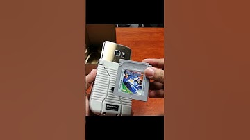 Turn your phone into a classic handheld console #gameboy #gameconsole