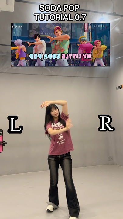 @Netflix Saja boys -SODA POP TUTORIAL 0.7 #kpop #shortvideo #dance #youtube #netflix #sodapop