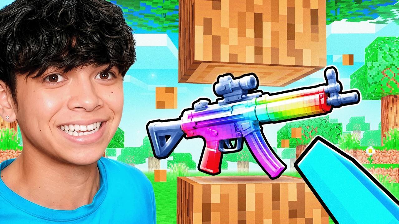 Minecraft But Every Drop Is GUNS..