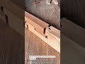 Wood Joinery Work Tool with Mortise Tenon Technique #worktool