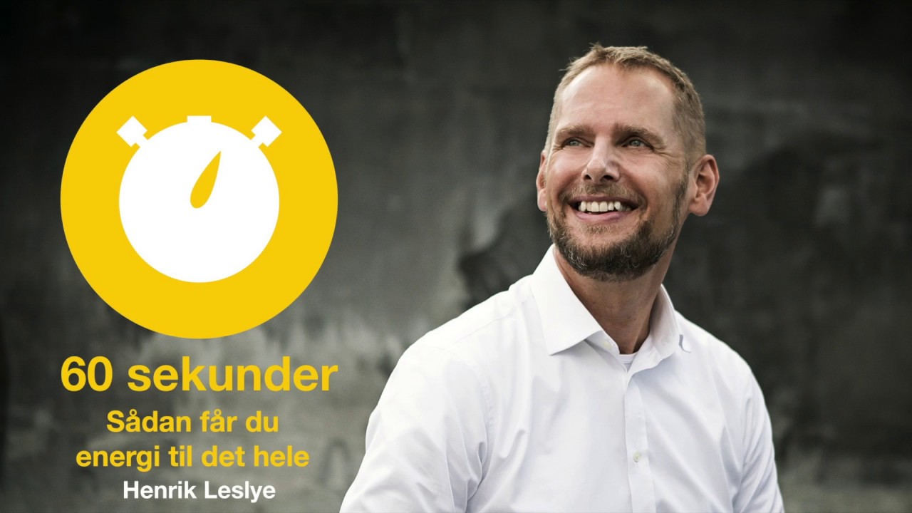 Sådan får du energi til det hele på 60 sekunder
