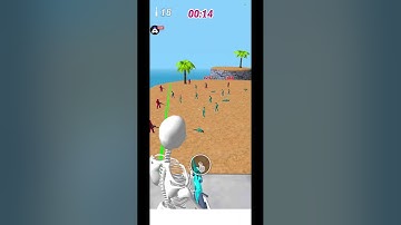Squid game🔥K- Sniper challenge 3D Android game Day 1#subwaysurfers  #shortsfeed#live#Shorts