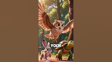 "The Turtle and the Rabbit ✨ | A Lesson About Patience and Pride" #storytelling #educationalcontent