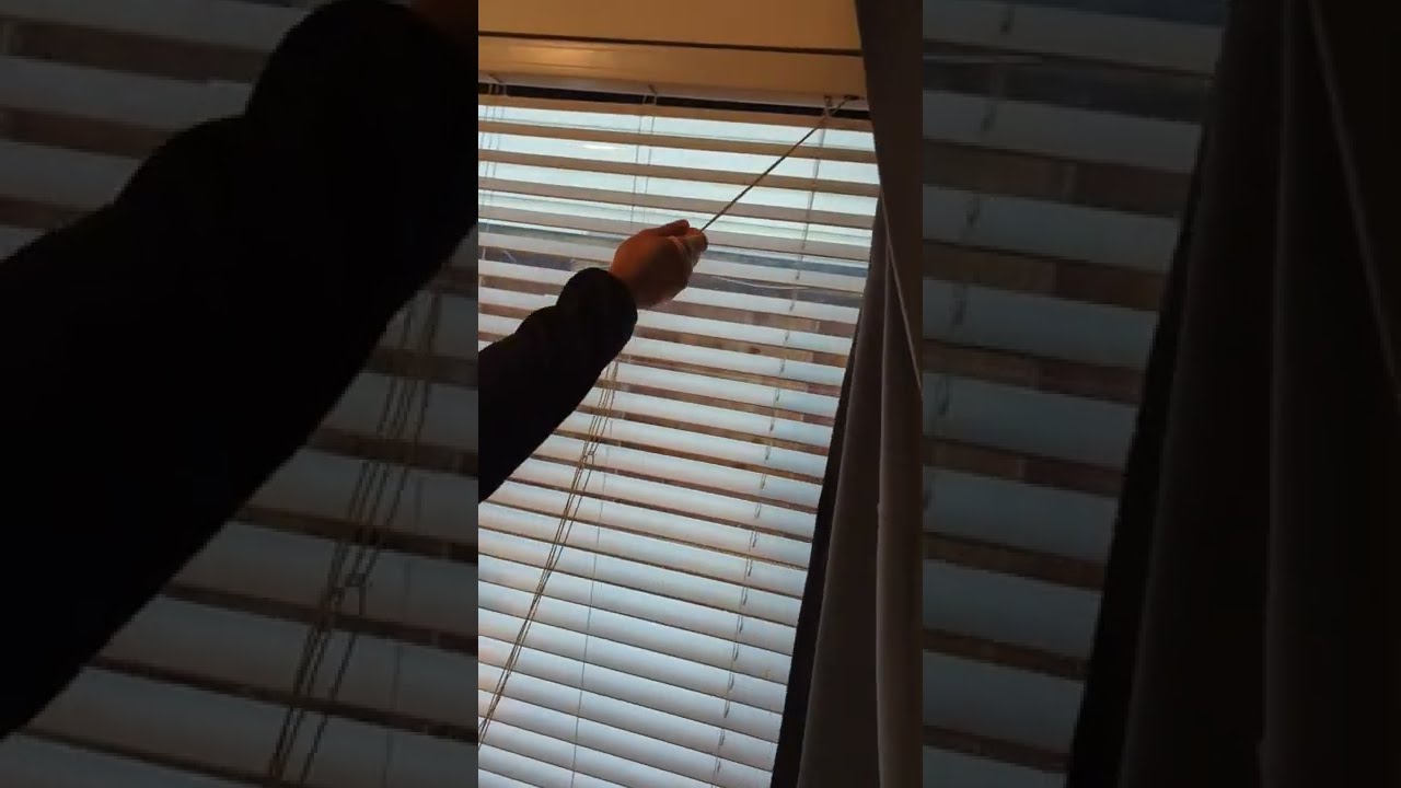 How To Open Close Blinds At Bastrop