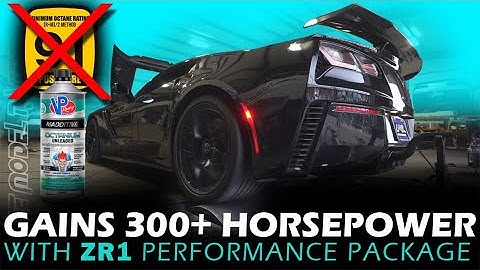 C7 ZR1 Corvette picks up 300+ Horsepower from LMR Performance Package & VP Octanium additive.
