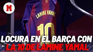 Locura en Barcelona con la nueva camiseta del Barça  I MARCA