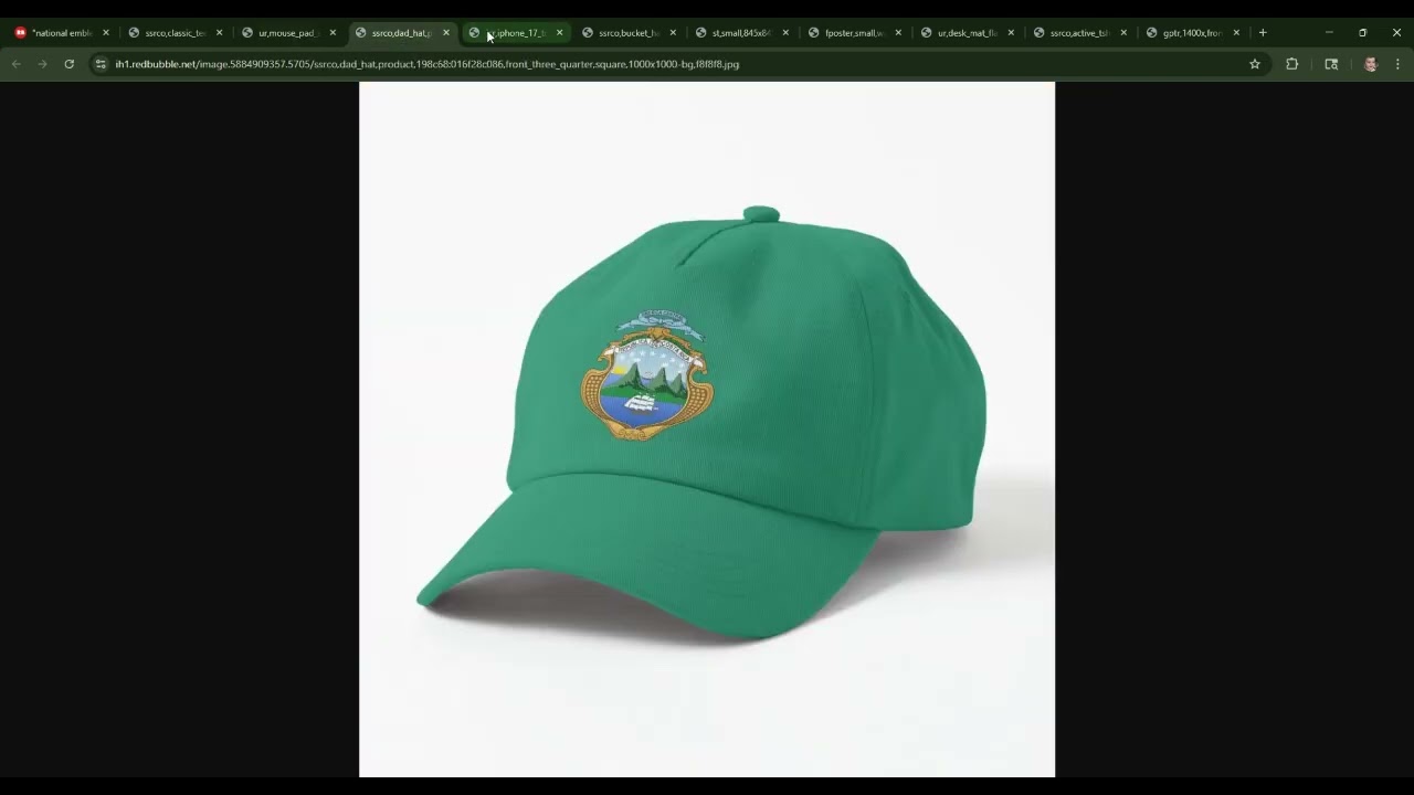 Costa Rica print-on-demand shop at ak7sailor.redbubble.com Admir Kacamakovic