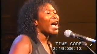 Joan Armatrading  At The Vienna Peace Summit 1999