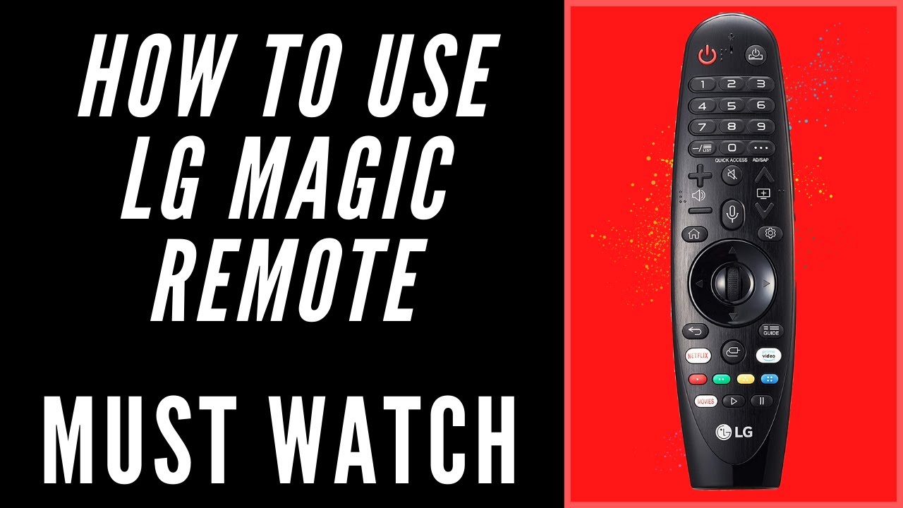 How To Use LG Magic Remote (Key Features) in 2021 - YouTube