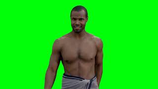Old Spice (Isaiah Mustafa) The Man Your Man Could Smell Like Green Screen