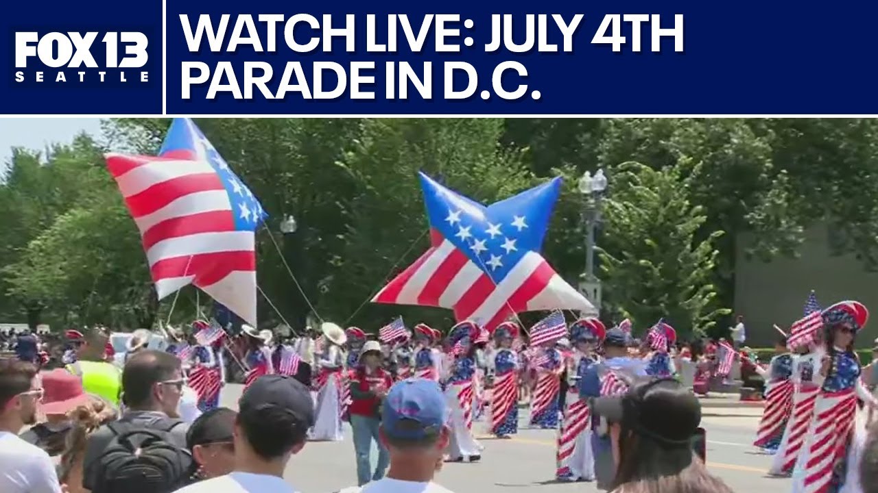 LIVE: July 4th Parade in Washington D.C.