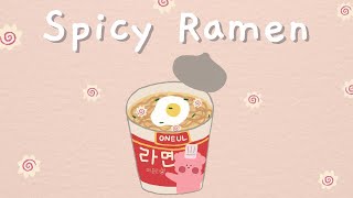 라면 레시피 (Spicy Ramen) | 귀여운음악, 브이로그음악, 무료브금, 로열티프리