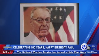 Oldest surviving veteran in Oswego County turns 100