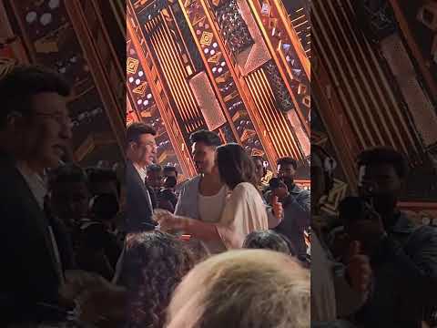 The Students All Grown Up AliaBhatt And VarunDhawan Give Each Other A Warm Hug At The 69th