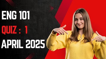 Eng 101 Quiz 1 Solution | English Comprehension Quiz | 100% Correct Answers ✅ #eng101 #quiz #shorts