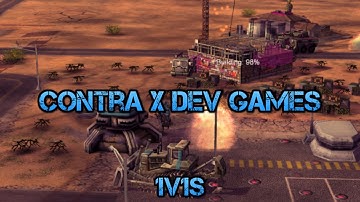 C&C Generals Contra X Developer Build Games #36 - Marakar vs Magnum & Marakar vs Dromed