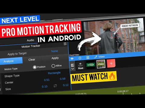 ANDROID AFTER EFFECT 🔥👌 | SMOOTH MOTION TRACKING ON ANDROID LIKE AFTER EFFECT | Editing tutorial