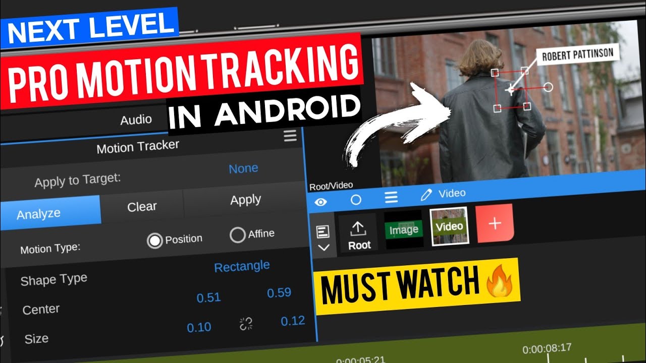 ANDROID AFTER EFFECT 🔥👌 | SMOOTH MOTION TRACKING ON ANDROID LIKE AFTER EFFECT | Editing tutorial