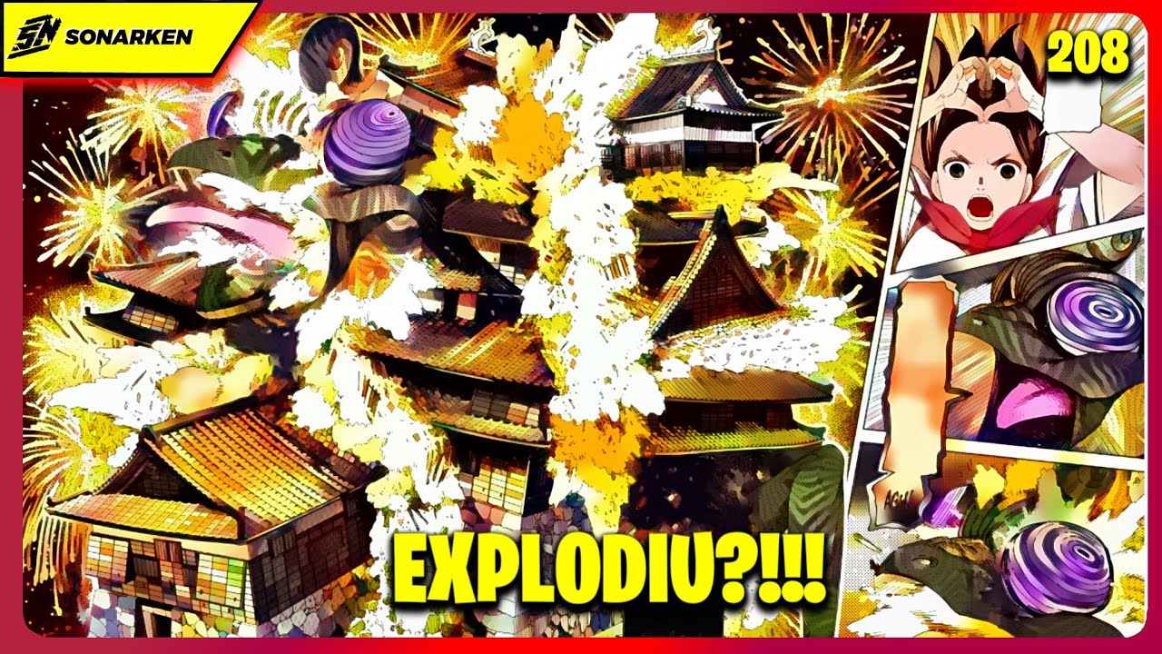😱 EXPLODIU TUDO! NÃO SOBROU NADA! A DECISÃO MAIS DRAMÁTICA DE MOMOYASE ACONTECE EM DANDADAN 208