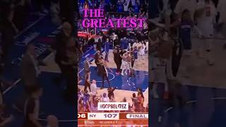 KNICKS COMPLETE THE BIGGEST COMEBACK IN NBA PLAYOFF HISTORY! 😱🏀 #newyorkknicks #nbashorts