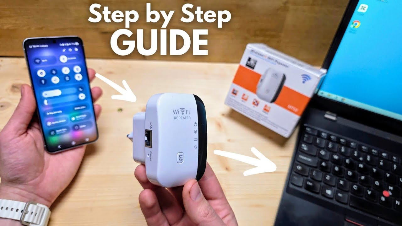 WiFi Repeater - Step by Step Guide - How to Configure & Connect to your ...