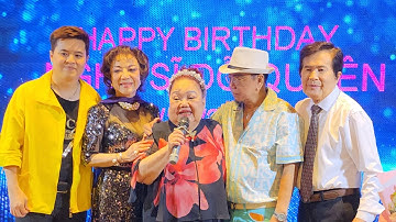 Sinh Nhật Cô Ns Đỗ Quyên NSND Ngọc Giàu Đến Cùng Ns Bảo Quốc Thy Nhung Lê Tứ Hà Như Đến Cùng Các Dn