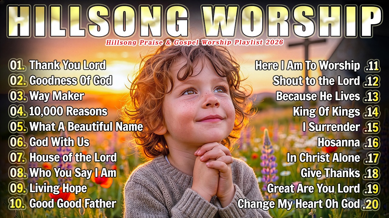Best Christian Worship Songs 2026 ✝️ | Hillsong Praise & Gospel Worship Playlist