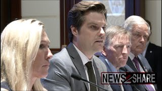 Reps Matt Gaetz, Marjorie Taylor Greene hold field hearing on January 6