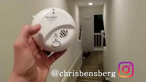 How To Install New Battery On Smoke Detector Carbon Monoxide Detector Fix That Annoying Beep Sound!