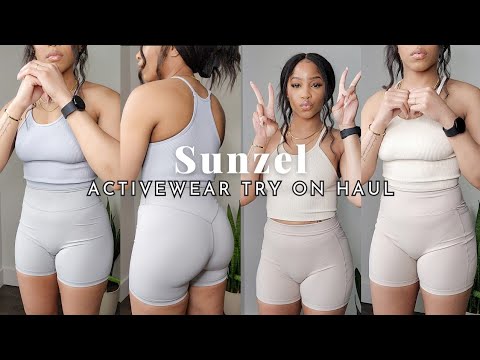 SUNZEL Activewear Try On Haul,  Prime Activewear