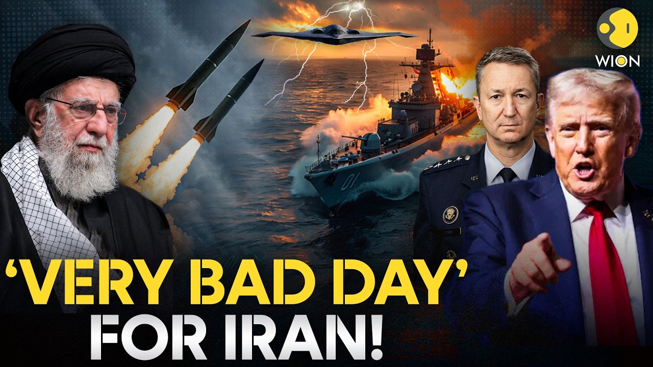 US-Iran Tensions: Trump Dismisses Claims of Internal Rift, Warns Iran ‘Very Bad Day’ Ahead