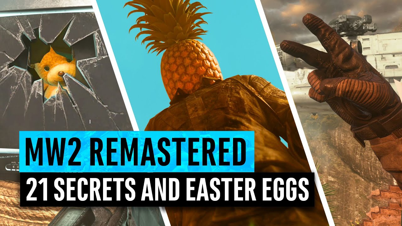 Modern Warfare 2 Remastered | 21 Secrets and Easter Eggs