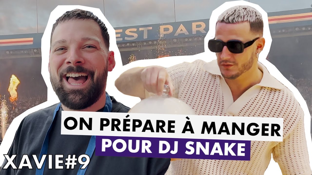 ON FAIT MANGER DJ SNAKE DANS LE VESTIAIRE DU PSG (création du Snake Burger!) - #XAVIE 009