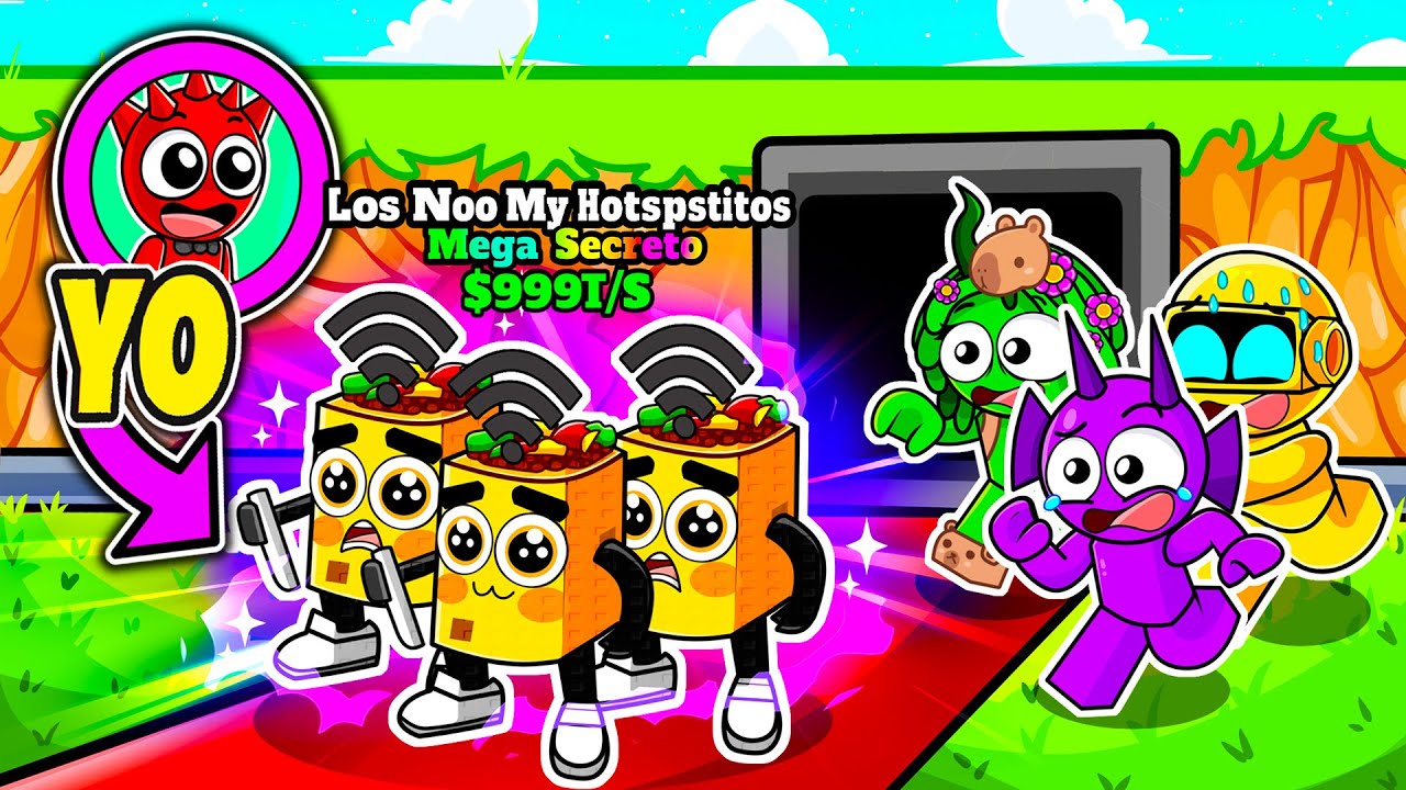 Me Hice pasar por el NUEVO BRAINROT SECRETO TACO en STEAL A BRAINROT de Roblox!