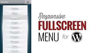 видео WP Responsive Menu