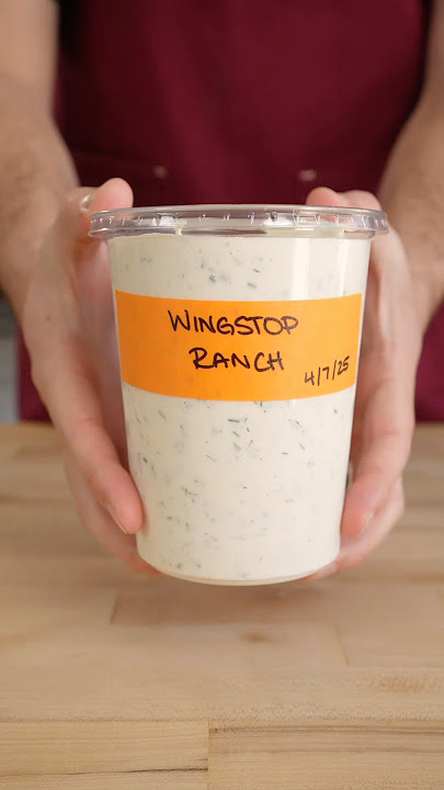 WINGSTOP’S RANCH RECIPE LEAKED?!?!