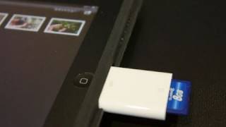 iPadのCamera Connection Kitで写真を取り込んでみた