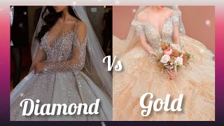 Daimond💎 vs Gold🏅/Gown/heels 💕Which would you choose💕?@itz_Cute_girl