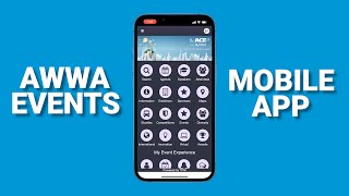 AWWA Mobile APP  Walkthrough  Video screenshot 2