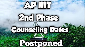 IIIT second counseling Dates in ap 2022 | Phase 2 shorted list | focusfire Rgukt
