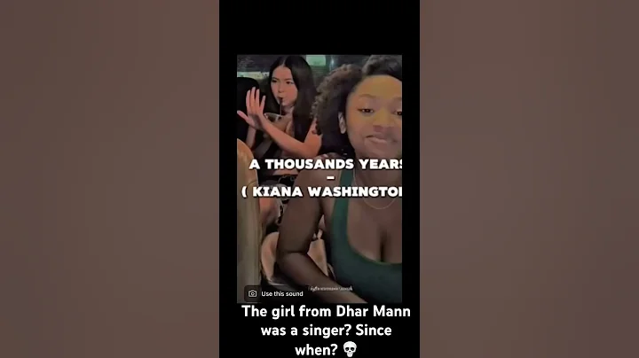 The girl from Dhar Mann was a singer? Since when? 💀#dharmann #singing #trend #athousandyears #song