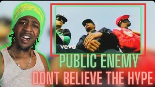 FIRST TIME HEARING Public Enemy - Don't Believe The Hype | REACTION