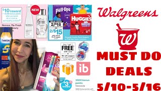 WALGREENS MUST DO DEALS 5/10-5/16 | Possible Ibotta & Fetch Deals + Printable List