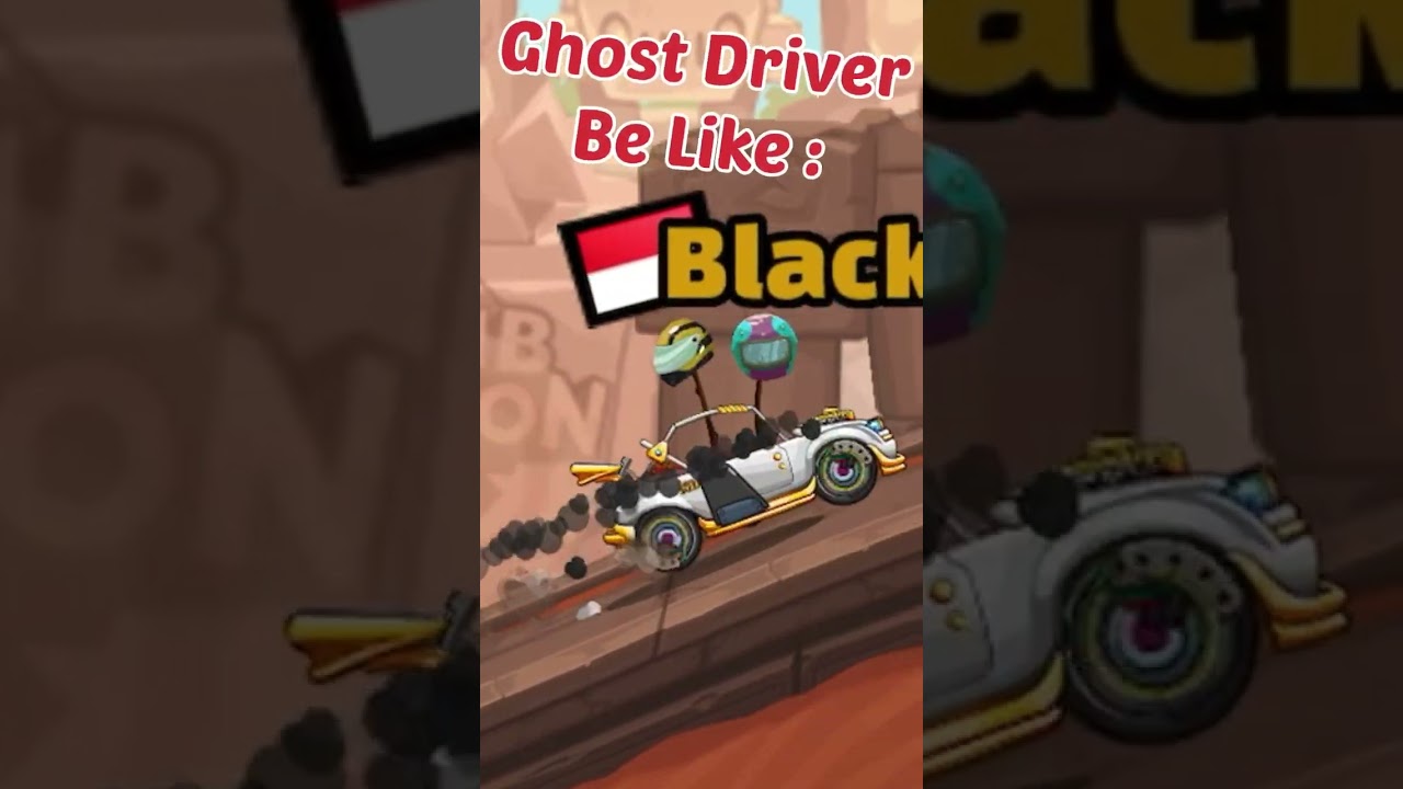 GHOST DRIVER BE LIKE : 😱 Hill Climb Racing 2 