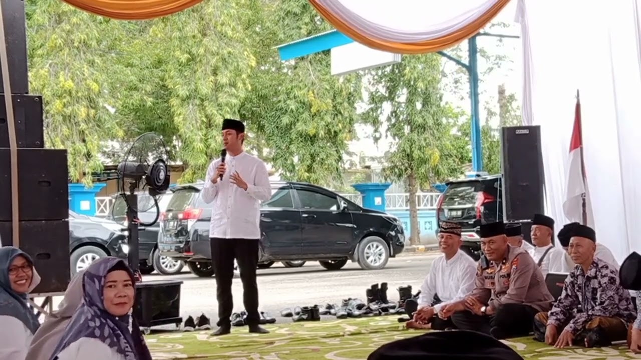 BUPATI TUBAN DALAM SAMBUTANNYA SAAT SAFARI RAMADHAN KEC JATIROGO DAN KENDURUAN 4 APRIL 2023