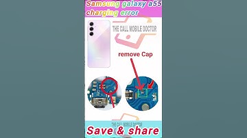 Samsung A55 / A35 Charging Water Detect Error Solution | Charging Error Fix 100% Working